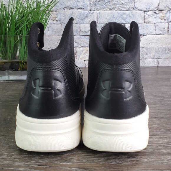New Under armour UA Charged Mid Leather Shoes - Picture 5 of 8